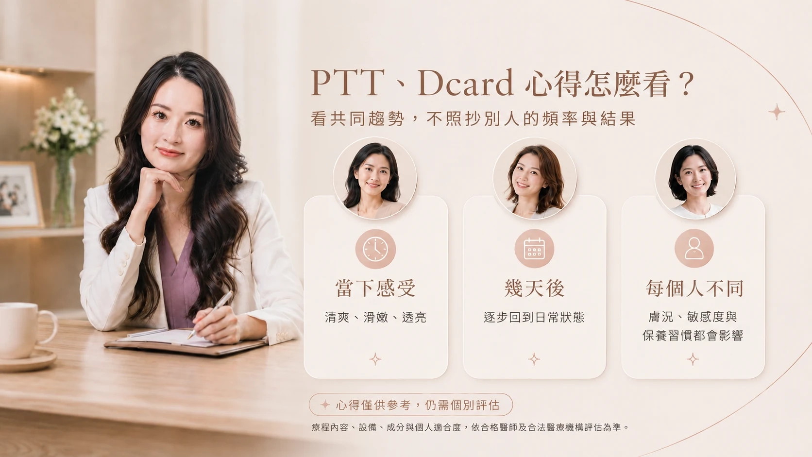 心得判讀：PTT、Dcard 心得先看個人差異