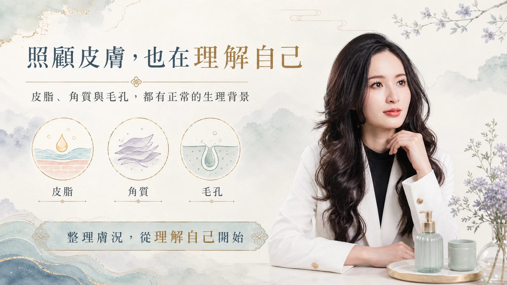 喜歡自己,也包含理解自己的皮膚